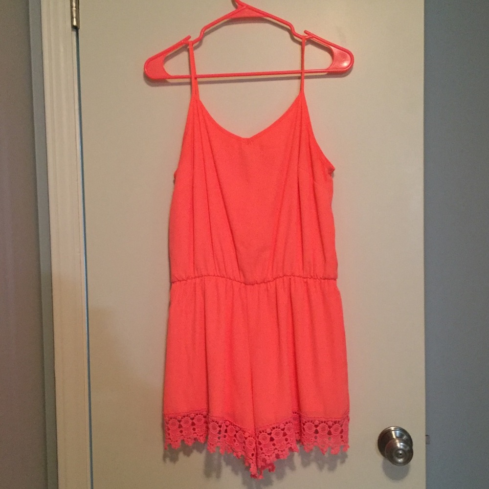 Coral romper
